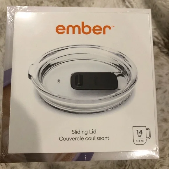 💥 EMBER 2 Temperature Control Mug with Sliding Lid - Lavender NIB - Picture 8 of 9